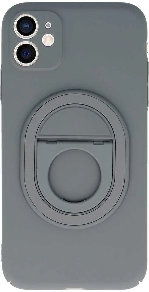 Tel Protect Magnetic Elipse dėklas skirtas iPhone 11 pilkos spalvos