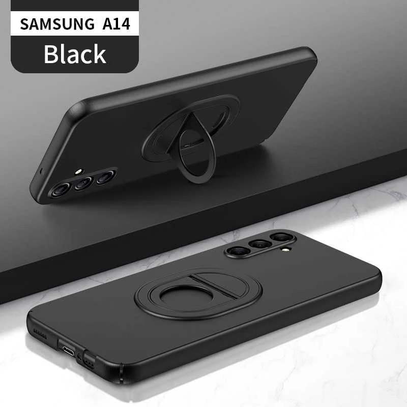 Tel Protect Magnetic Elipse dėklas skirtas Samsung Galaxy A14 4G/5G juodos spalvos