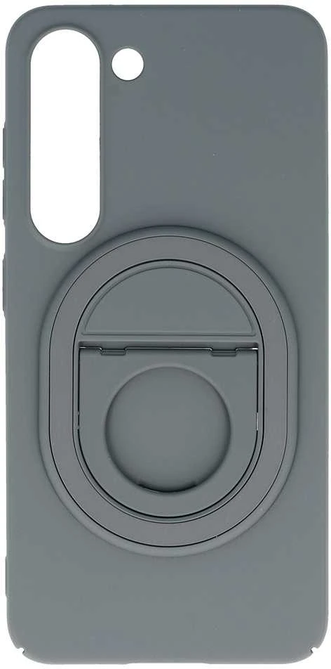 Tel Protect Magnetic Elipse dėklas skirtas Samsung Galaxy S23 pilkos spalvos