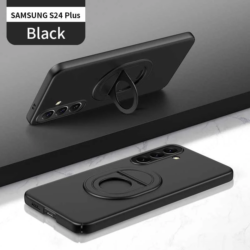 Tel Protect Magnetic Elipse dėklas skirtas Samsung Galaxy S24 Plus juodos spalvos