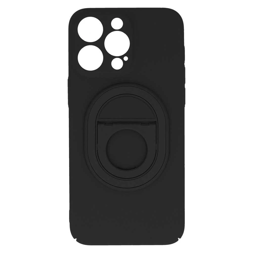 Tel Protect Magnetic Elipse dėklas skirtas iPhone 15 Pro juodos spalvos