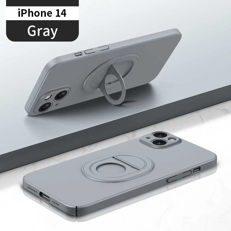 Tel Protect Magnetic Elipse dėklas skirtas iPhone 14 pilkos spalvos