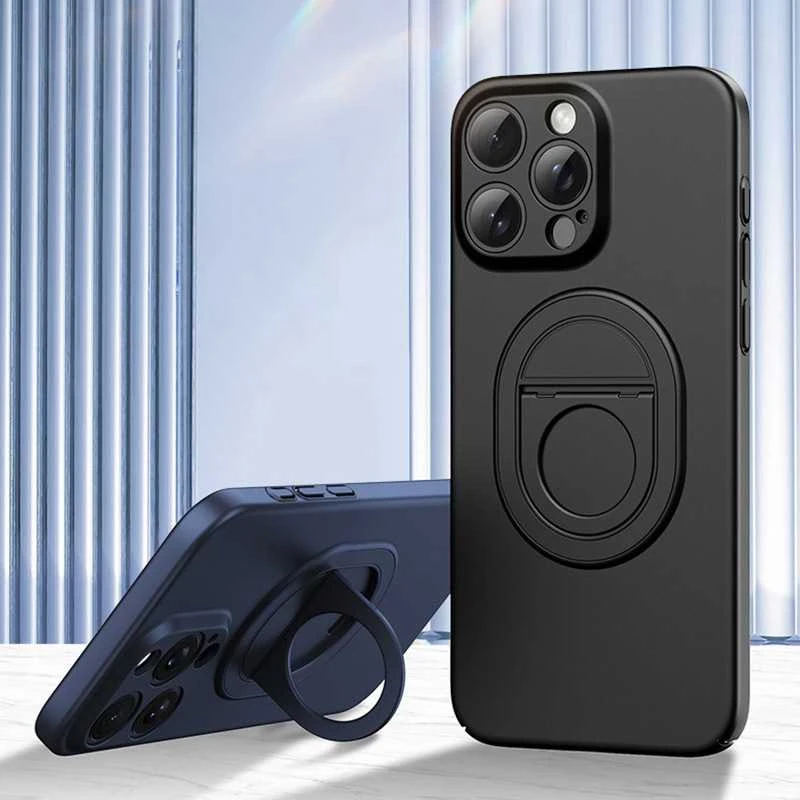 Tel Protect Magnetic Elipse dėklas skirtas Apple iPhone 15 Pro Max juodos spalvos
