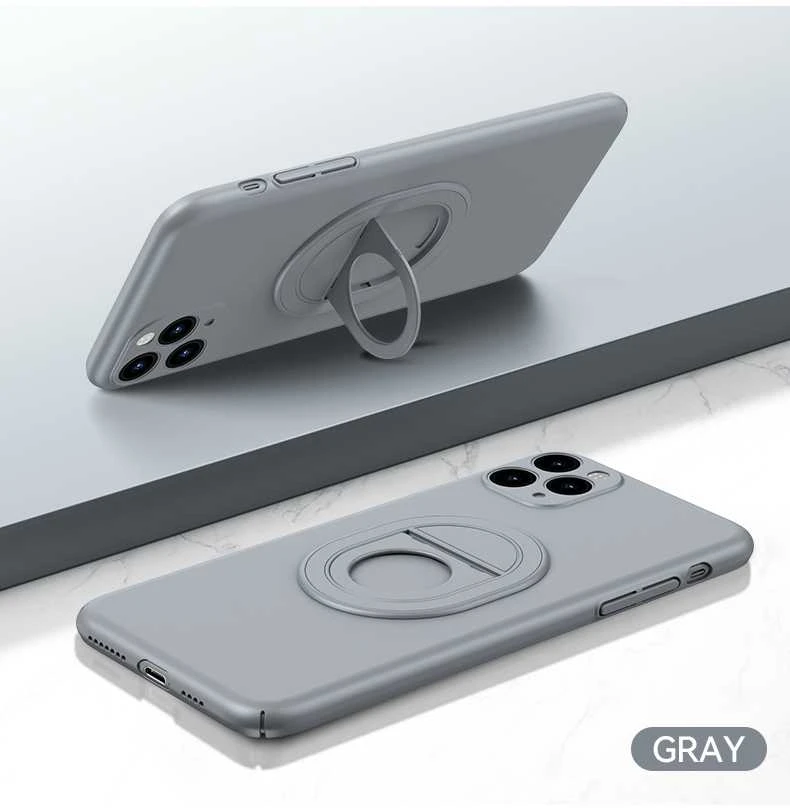 Tel Protect Magnetic Elipse dėklas skirtas iPhone 11 pilkos spalvos