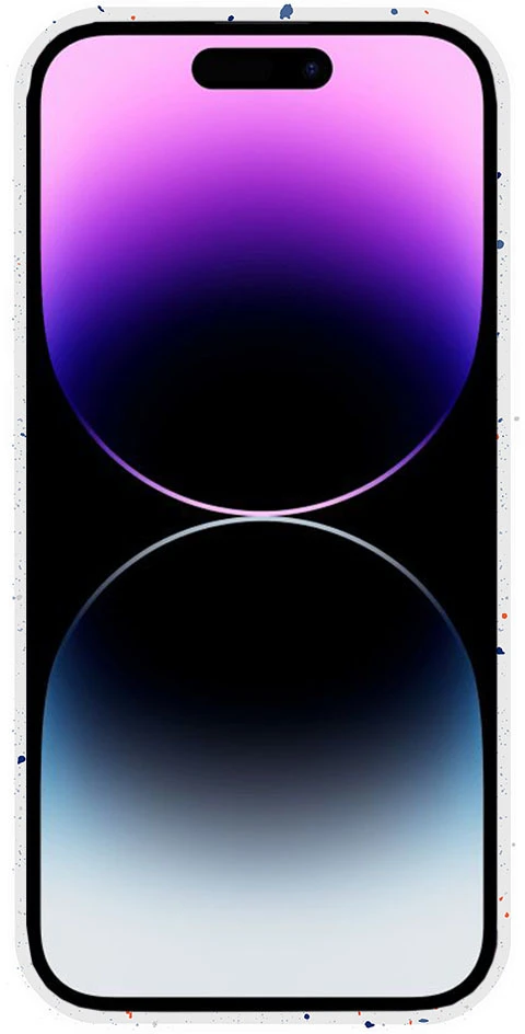 Tel Protect Magnetic Splash Frosted Dėklas, skirtas iPhone 15 Plus, baltas