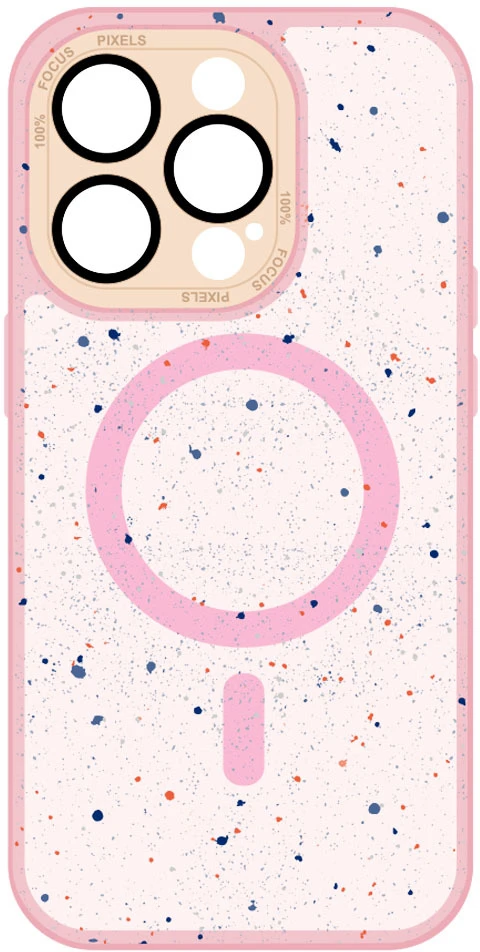 Tel Protect Magnetic Splash Frosted Dėklas, skirtas iPhone 11 Pro Max, šviesiai rožinis