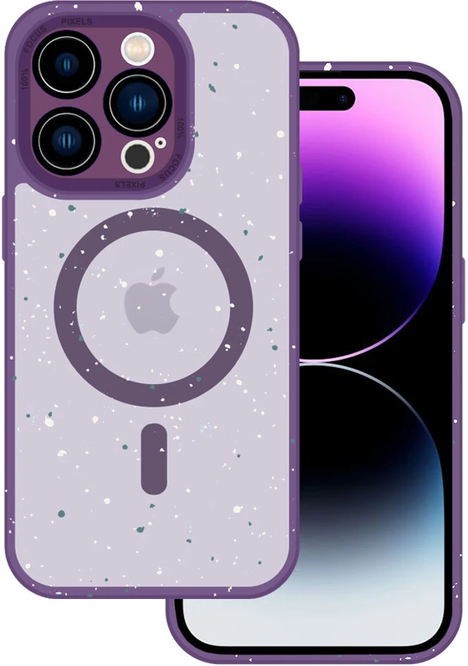 Tel Protect Magnetic Splash Frosted Dėklas skirtas Apple iPhone 11 Pro Violetinė