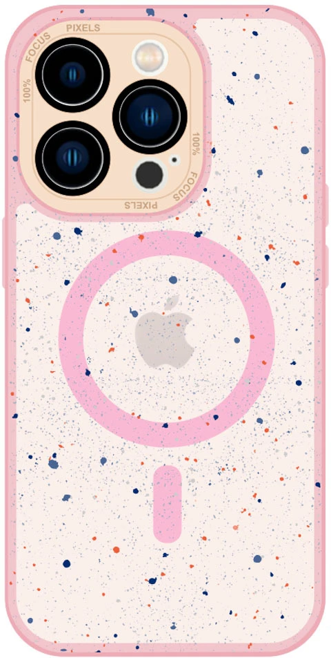 Tel Protect Magnetic Splash Frosted Dėklas, skirtas iPhone 11 Pro Max, šviesiai rožinis