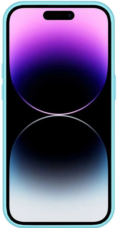 Tel Protect MagSilicone dėklas skirtas iPhone 14 Light mėlynos spalvos
