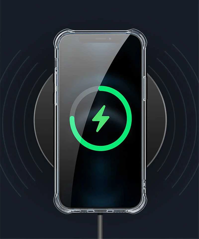Tel Protect MagSilicone dėklas skirtas Apple iPhone 14 Pro skaidrus