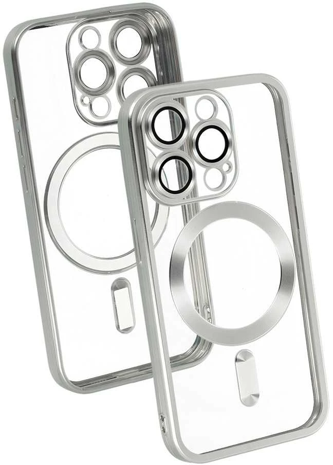 Toptel Tel Protect Metallic Magsafe dėklas skirtas Samsung Galaxy S26 Ultra sidabrinės spalvos
