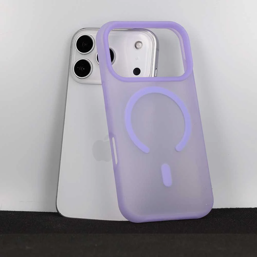 Tel Protect Mist Matte Magsafe dėklas skirtas Samsung Galaxy S26 pale violetinė