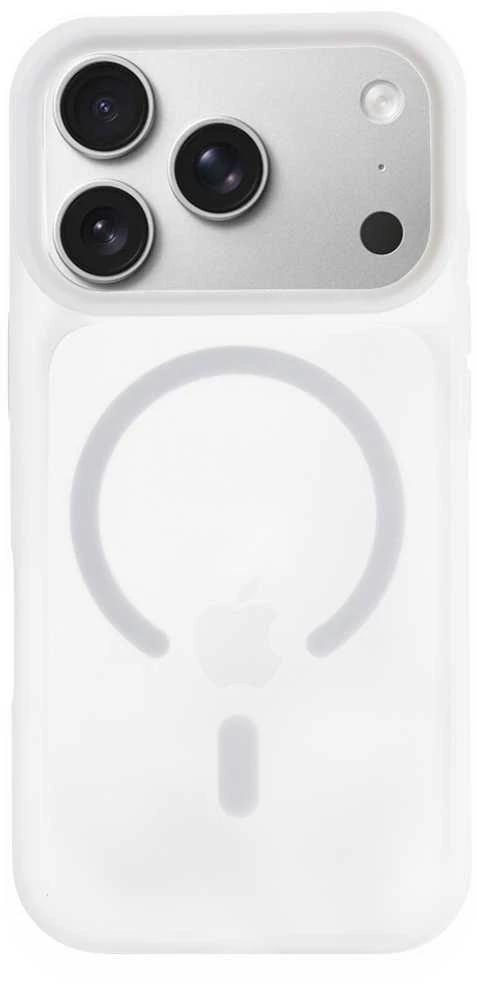 Tel Protect Mist Matte Magsafe dėklas skirtas Apple iPhone 16 Pro Max skaidrus