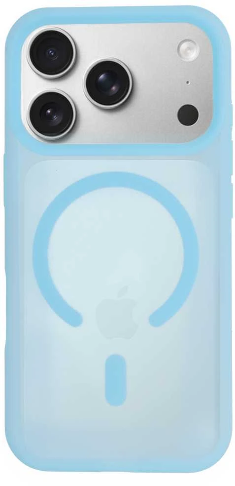 Tel Protect Mist Matte Magsafe dėklas skirtas Apple iPhone 16 Pro Max žydros spalvos