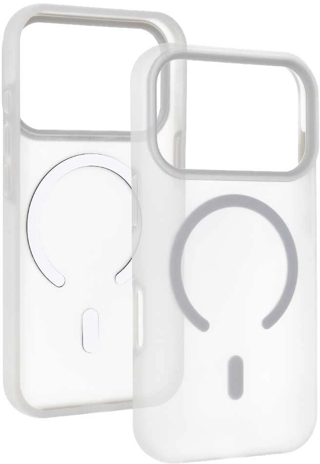 Tel Protect Mist Matte Magsafe dėklas skirtas Apple iPhone 16 Pro Max skaidrus