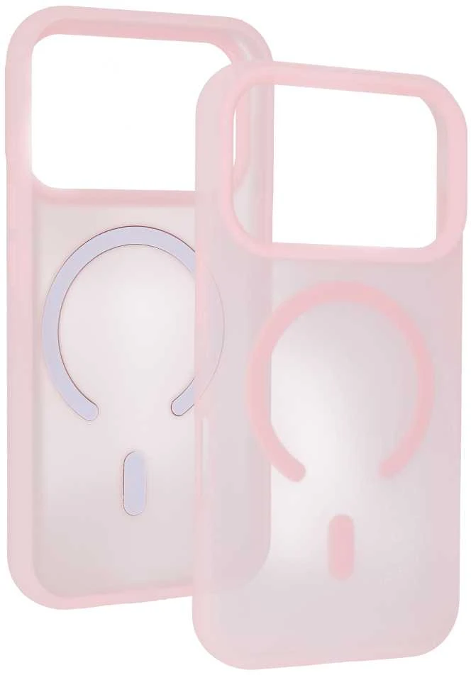 Tel Protect Mist Matte Magsafe dėklas skirtas iPhone 17 Pro light rožinės spalvos
