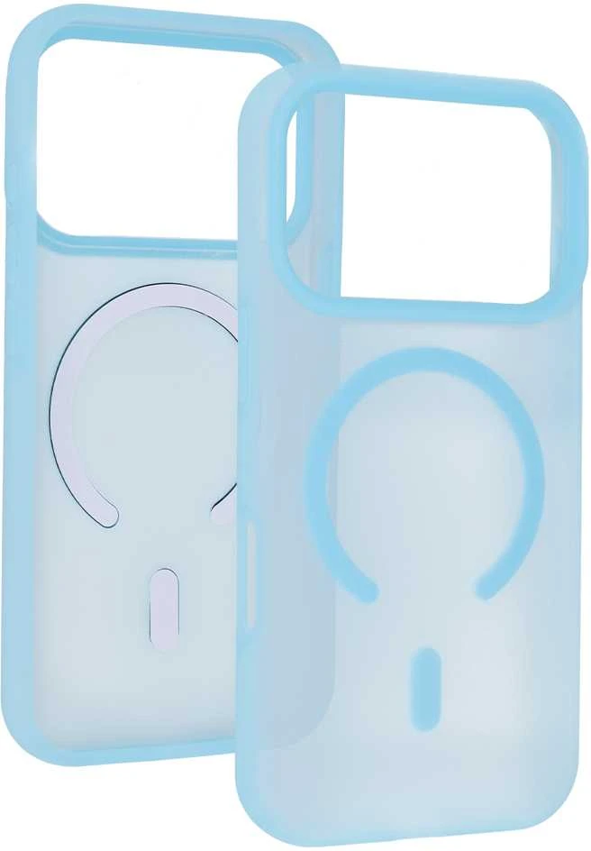 Tel Protect Mist Matte Magsafe dėklas skirtas Apple iPhone 16 Pro Max žydros spalvos