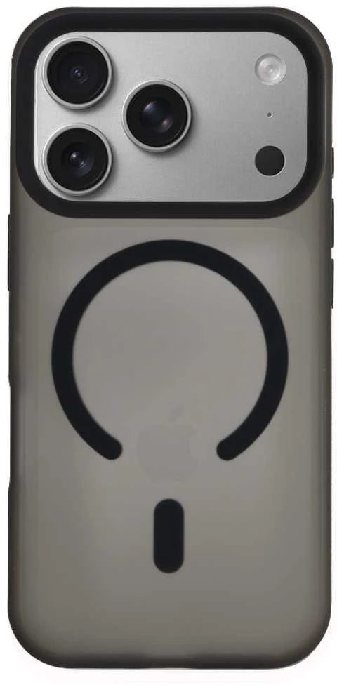 Tel Protect Mist Matte Magsafe dėklas skirtas Apple iPhone 16 Pro juodos spalvos