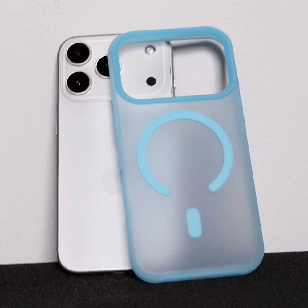 Tel Protect Mist Matte Magsafe dėklas skirtas Apple iPhone 16 Pro Max žydros spalvos