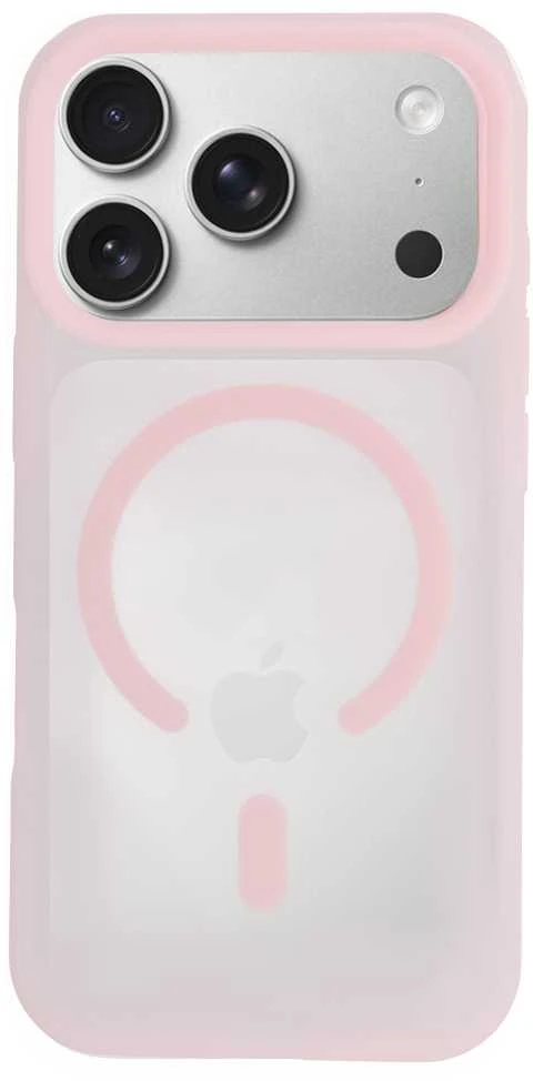 Tel Protect Mist Matte Magsafe dėklas skirtas Samsung Galaxy S23 light rožinės spalvos