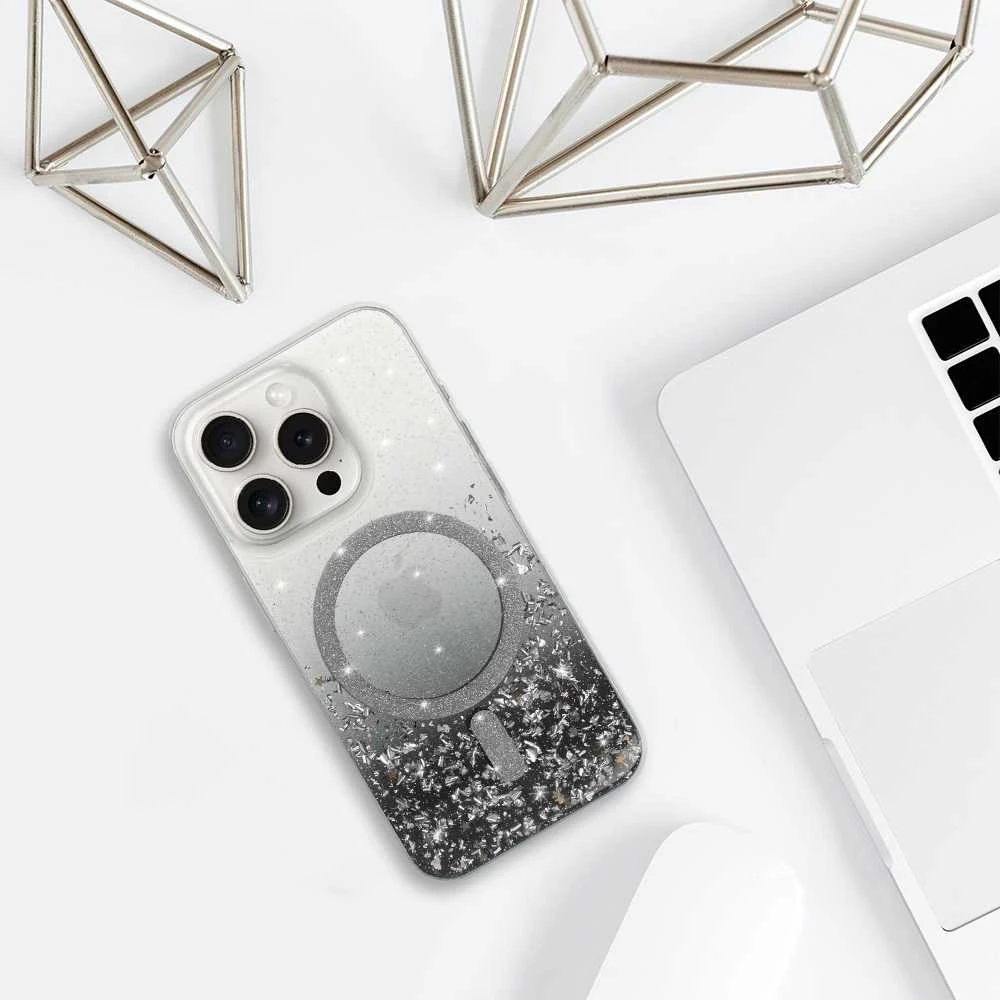 Štai išverstas produktų tekstas: **Tel Protect Moonlite Magsafe dėklas, skirtas Samsung Galaxy S25 Edge, juodos spalvos, permatomas**