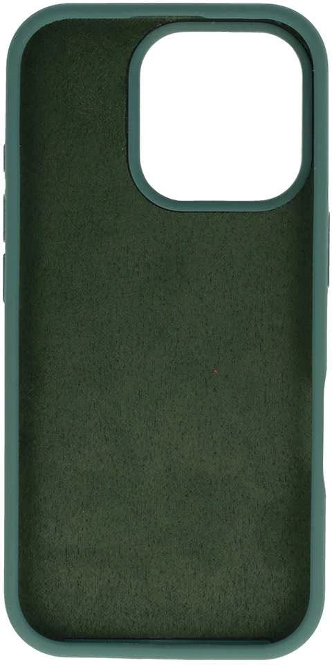 Tel Protect silikoninis Premium dėklas telefonui Apple iPhone 16 Pro žalios spalvos