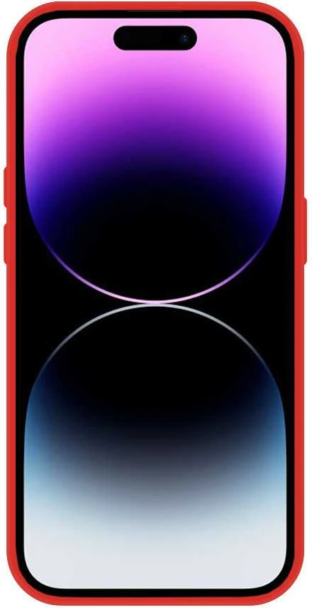 Tel Protect silikoninis Premium dėklas telefonui iPhone 14 Pro Max raudonos spalvos