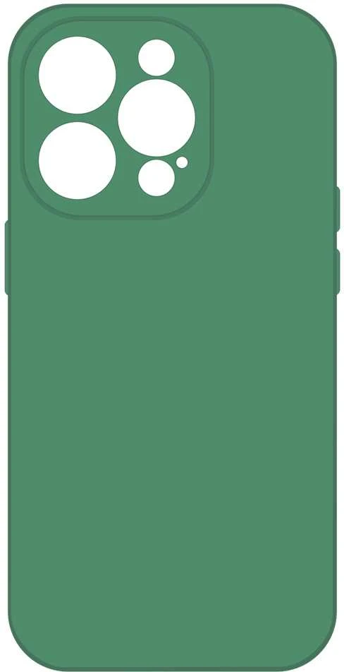 Tel Protect silikoninis Premium dėklas telefonui iPhone 15 Pro Max žalios spalvos