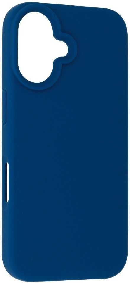 Tel Protect silikoninis Premium dėklas telefonui Apple iPhone 16 mėlynos spalvos