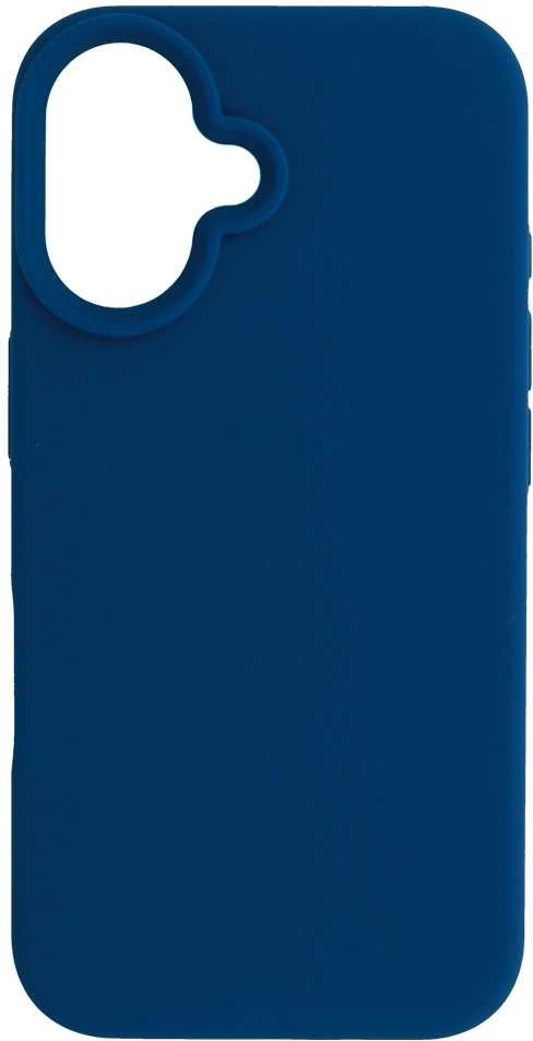 Tel Protect silikoninis Premium dėklas telefonui Apple iPhone 16 mėlynos spalvos
