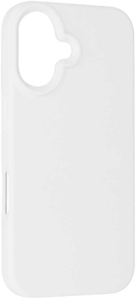 Tel Protect silikoninis Premium dėklas telefonui Apple iPhone 16 baltos spalvos
