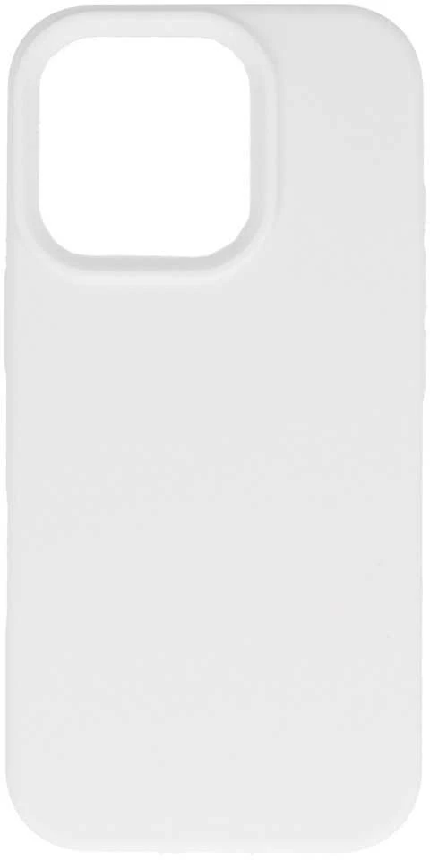 Tel Protect silikoninis Premium dėklas telefonui iPhone 16 Pro Max baltos spalvos