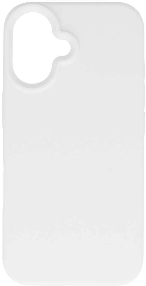 Tel Protect silikoninis Premium dėklas telefonui Apple iPhone 16 baltos spalvos