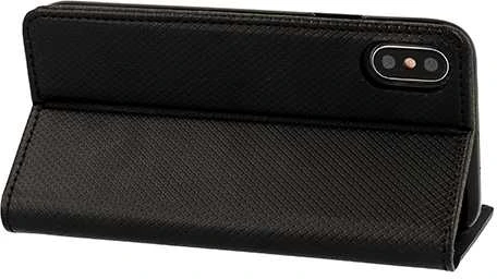 Tel Protect Smart Book MAGNET dėklas skirtas Xiaomi Redmi Note 15 4G juodos spalvos