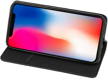Tel Protect Smart Book MAGNET dėklas skirtas Xiaomi Redmi Note 15 4G juodos spalvos