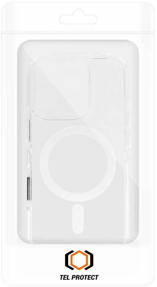 Tel Protect Strap Clear dėklas skirtas Apple iPhone 17 Air baltos spalvos