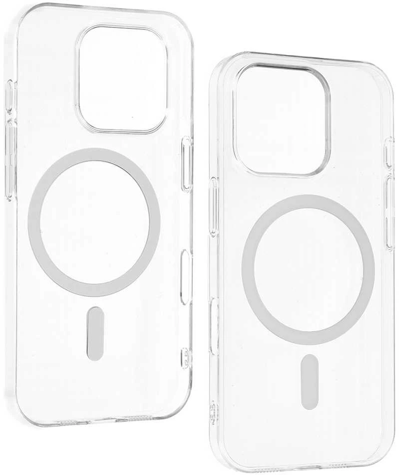 Toptel Tel Protect Transparent Slim Magsafe dėklas skirtas Apple iPhone 14 baltos spalvos