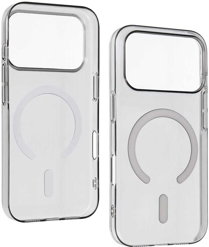 Fusion Accessories Tel Protect Transparent Slim Magsafe dėklas skirtas Apple iPhone 17 Pro pilkos spalvos