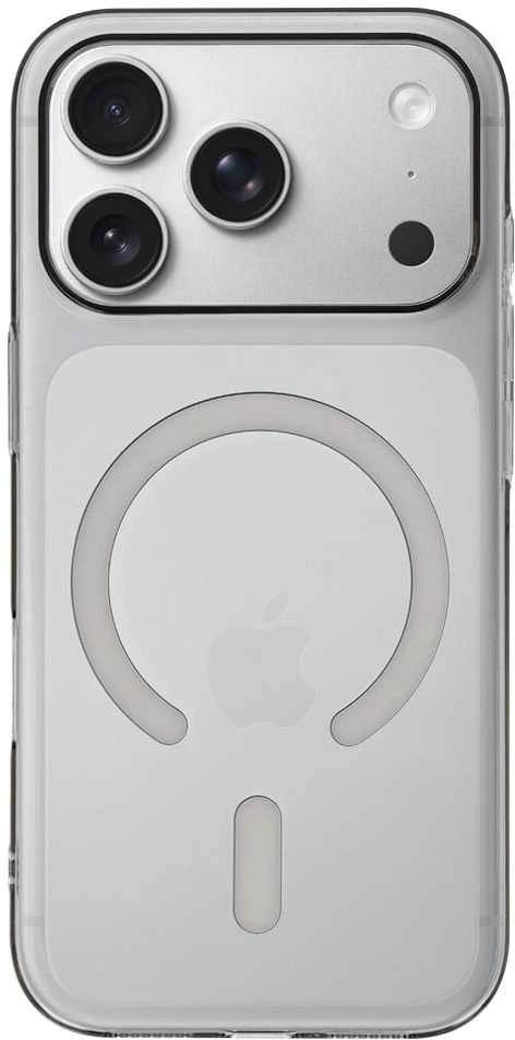 Fusion Accessories Tel Protect Transparent Slim Magsafe dėklas skirtas Apple iPhone 17 Pro Max pilkos spalvos