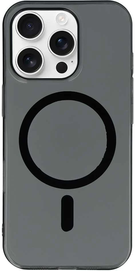 Fusion Accessories Tel Protect Transparent Slim Magsafe dėklas skirtas Apple iPhone 14 Pro juodos spalvos