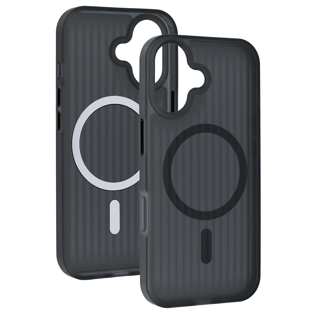 Tel Protect Twist Magsafe dėklas skirtas iPhone 17 Pro juodos spalvos