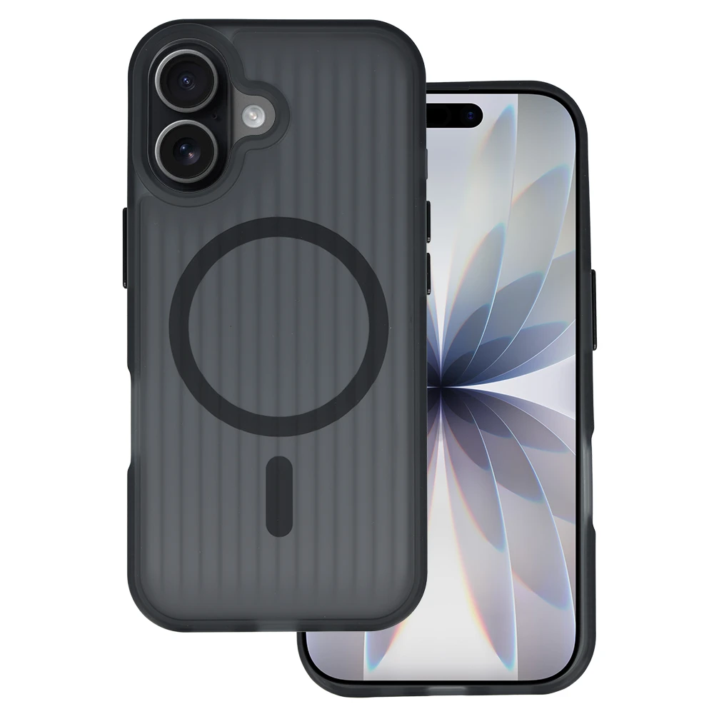 Tel Protect Twist Magsafe dėklas skirtas iPhone 17 Pro juodos spalvos