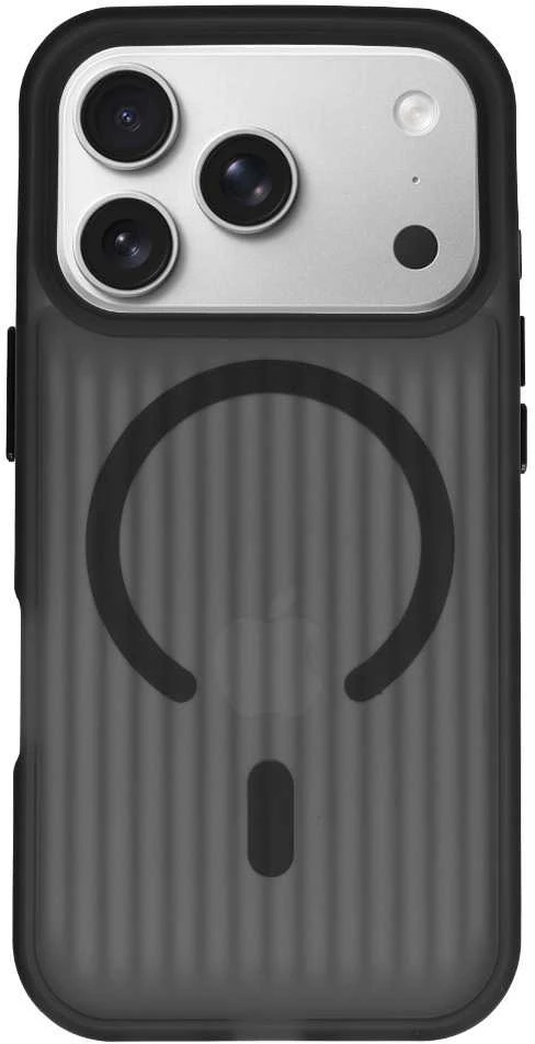 Tel Protect Twist Magsafe dėklas skirtas Apple iPhone 17 juodos spalvos
