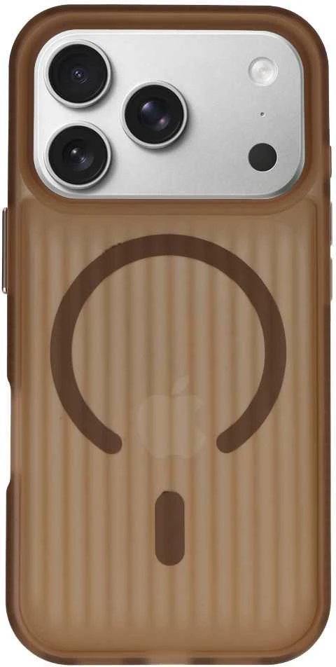Tel Protect Twist Magsafe dėklas skirtas Apple iPhone 17 Air coffee rudos spalvos
