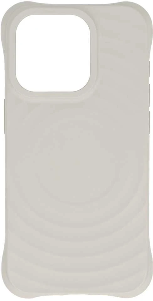 Tel Protect Wave Magsafe dėklas skirtas Apple iPhone 15 Pro Max pilkos spalvos