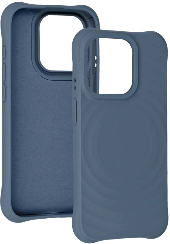Tel Protect Wave Magsafe dėklas skirtas Apple iPhone 11 mėlynos spalvos