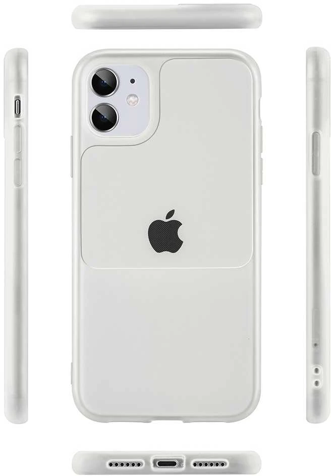 Tel Protect Window dėklas skirtas Apple iPhone 12 Pro Max skaidrus