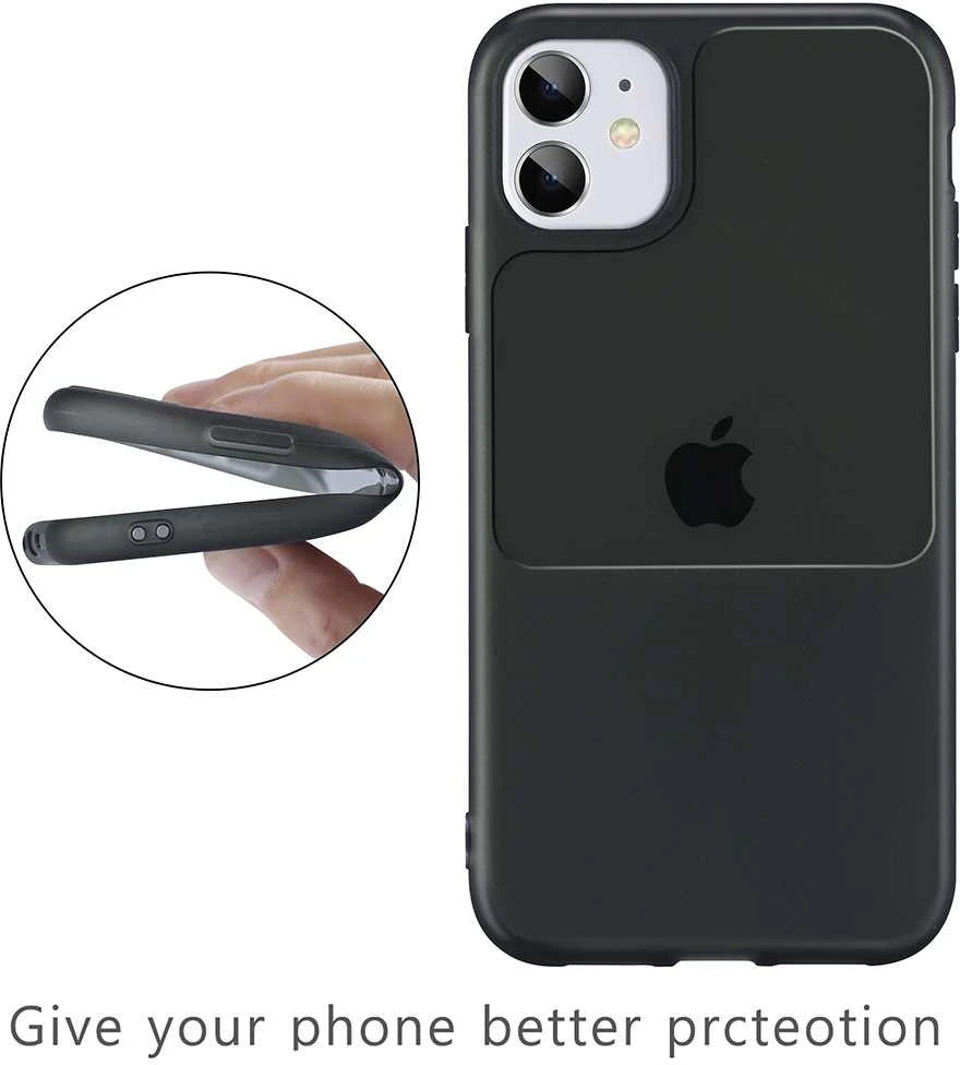 Tel Protect Window dėklas skirtas Apple iPhone 12 Mini rožinės spalvos