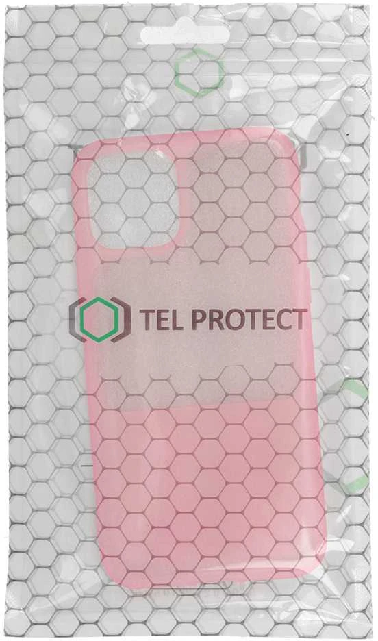 Tel Protect Window dėklas skirtas Apple iPhone 12 Mini rožinės spalvos
