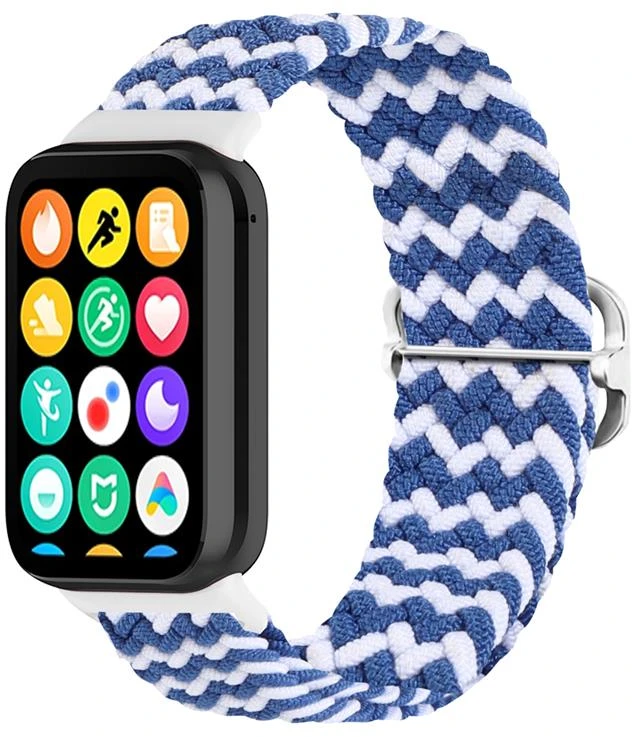 Telcon PINTA APYRANKĖ MI BAND 8 PRO/M8 PRO (10) MĖLYNA IR BALTA